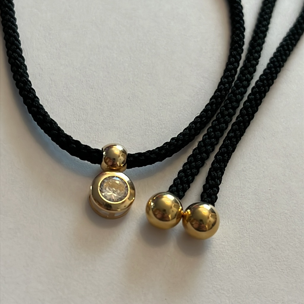 Solid 14k Gold Choker Necklace